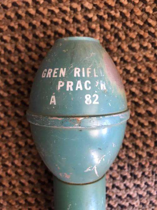 SADF PERIOD PRACTICE, RIFLE GRENADE- MEASURES 30CM
