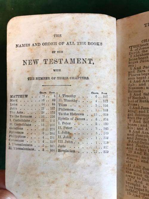 WW2 BIBLE ISSUED TO TROOPS