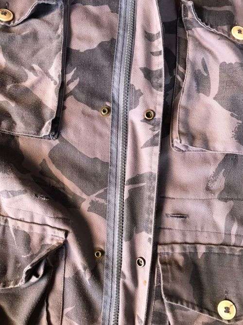 ARDO HUNTING CAMO FROM THE 1980`S JACKET-SIZE MEDIUM-MEASURES 53 CM FROM ARMPIT TO ARMPIT