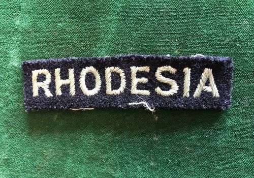 RHODESIA AIR FORCE TITLE- EARLY PATTERN