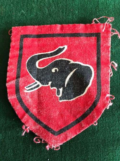 RHODESIA 1 BRIGADE BULAWAYO FORMATION PATCH-PRINTED