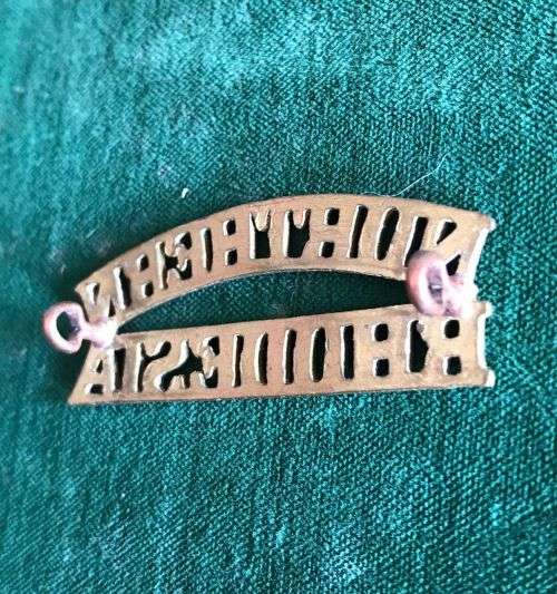 NORTHERN RHODESIA TITLE-WORN WW2- 2X LUGS