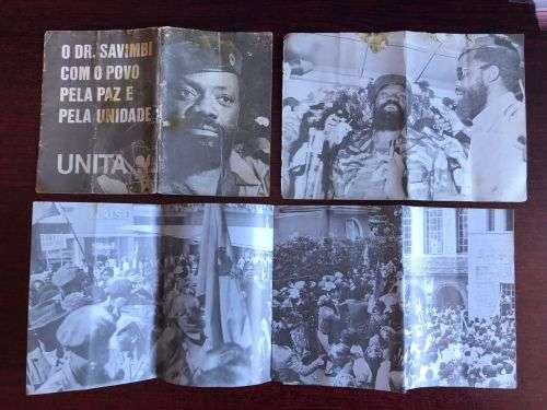 ANGOLA- JONA SAVIMBI (UNITA) PROPOGANDA-PAMPHLETS