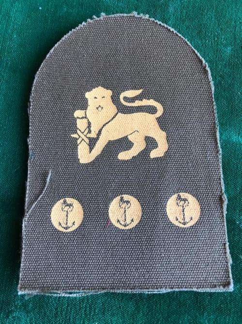 SA NAVY MARINES CHIEF PETTY OFFICER RANK-PRINTED