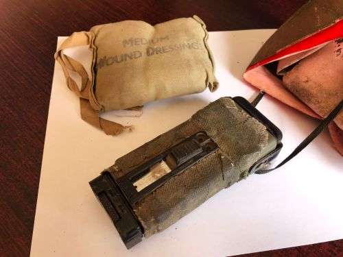 RECCE USED STROBE LIGHT , GLO IN THE DARK AND WOUND DRESSING