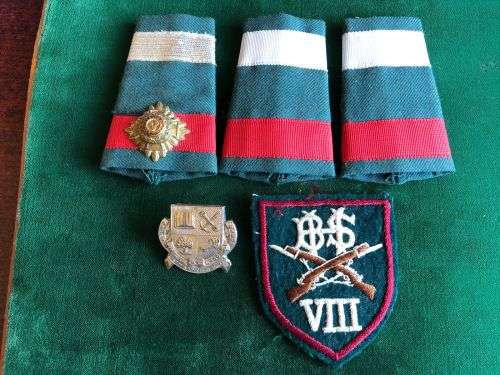 SELECTION OF 5 PRETORIA BOYS HIGH BADGES and RANKS