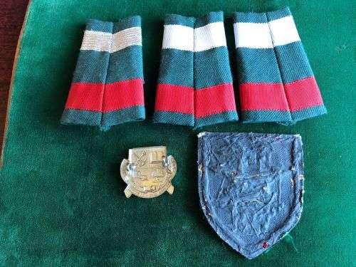 SELECTION OF 5 PRETORIA BOYS HIGH BADGES and RANKS