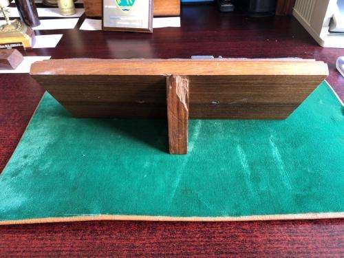 ARMOURED- DEMINING VEHICLE TROPHY -MEASURES 25X 12 CM- HEIGHT 10 CM