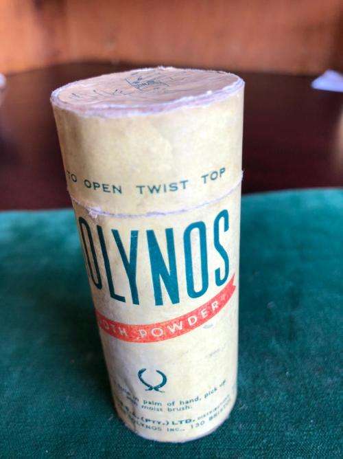 TOOTH POWDER FROM WW2 PERIOD- HEIGHT 85 MM