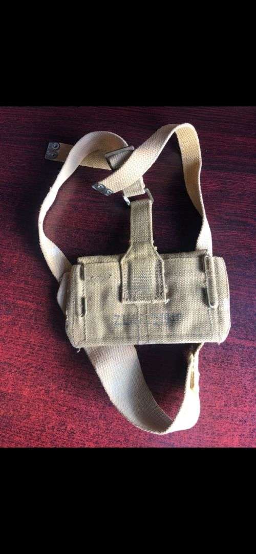 WW2 -AMMO POUCHES STAMPED AND DATED 1940