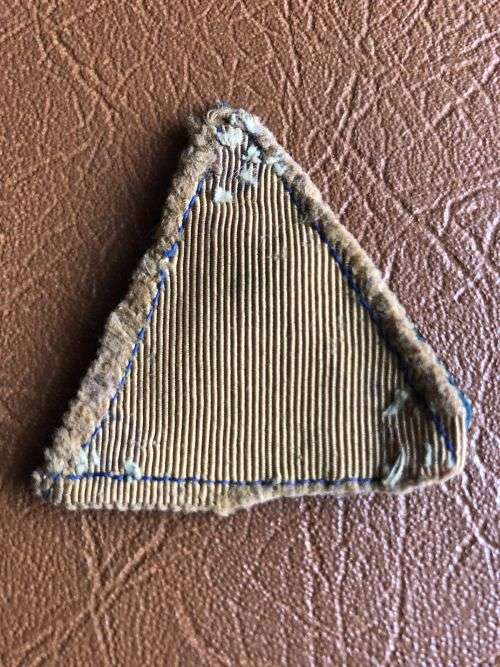 6TH ARMOURED DIVISION FORMATION PATCH WORN (ALSO BY RHODESIANS) ITALY WW2