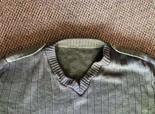 RHODESIAN JERSEY SIZE ,MEDIUM TO LARGE-MEASURES 57 ARMPIT TO ARMPIT