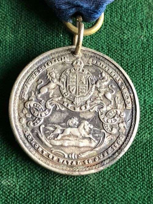 NATAL CORONATION MEDAL 1902 (SILVER) 29 MM