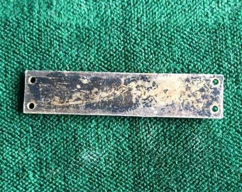 FULL SIZE SA SILVER CLASP WITH COAT OF ARMS