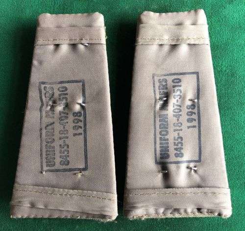 SA ARMY RANK BOARDS FOR COLONEL- WORN 1996-2002