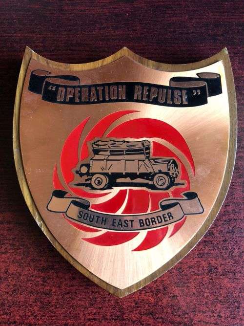 RHODESIAN PLAQUE IN NEW CONDITION