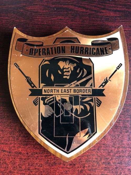 RHODESIAN PLAQUE IN GOOD CONDITION