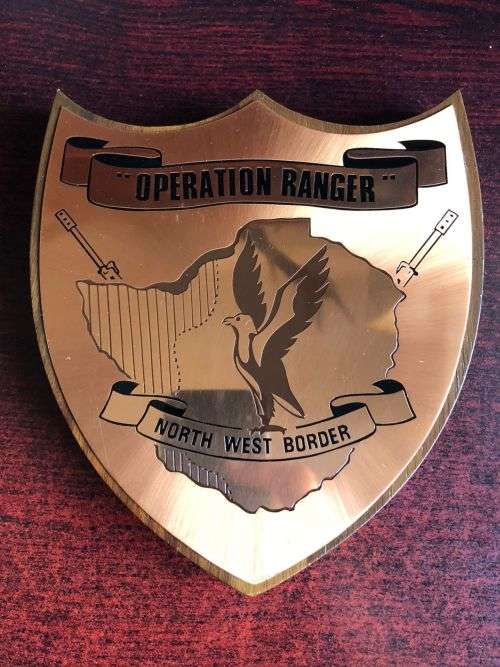 RHODESIAN PLAQUE IN GOOD CONDITION