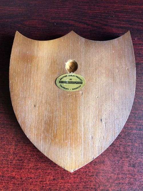 RHODESIAN PLAQUE IN GOOD CONDITION