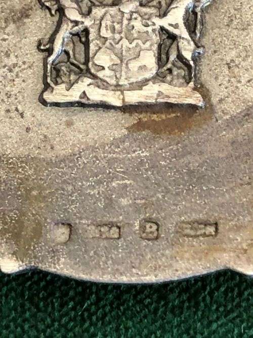 FULL SIZE SADF PRO MERITO MEDAL SILVER MARKINGS AND NUMBERED 28