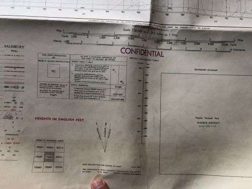 RHODESIA MAP-TINDER GRASS PANS 11926 B2 (EDITION) 1969 SCALE (1:50 000)