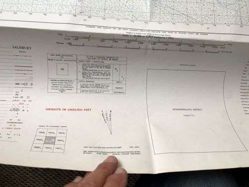 RHODESIA MAP-PUMULA MISSION 1927 C1 (EDITION) 1969 SCALE (1:50 000)