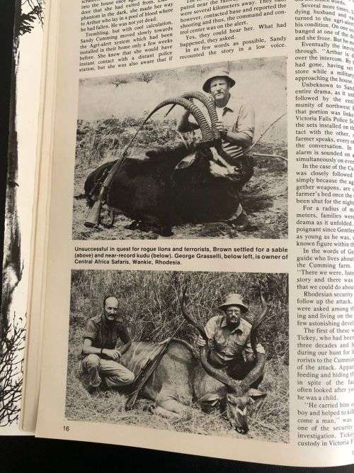 SPRING 1977-COVER PIC IS THE RHODESIAN ENGINEER BOAT SQUADRON ON PATROL ON LAKE KARIBA-PAGE 13 SOF-I