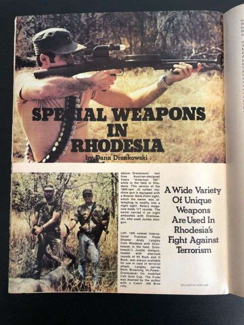 MAY 1978 PAGE 35-37 ONE MAN`S VIEW RHODESIA UNBOWED BY