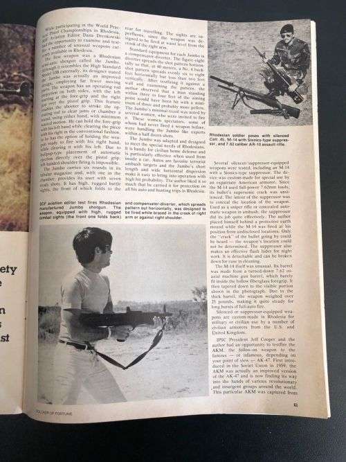 MAY 1978 PAGE 35-37 ONE MAN`S VIEW RHODESIA UNBOWED BY