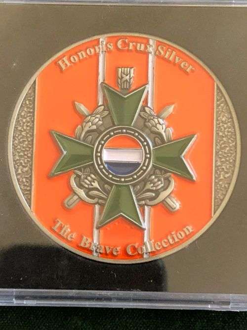 THE BRAVE COLLECTION-CHALLENGE COIN JOHNNY DE GOUVEIA HCS SA SPECIAL FORCES