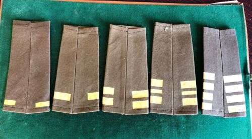 SA NAVY MARINE BRANCH OFFICER RANK BADGES