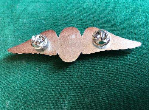 SA PARACHUTE FREEFALL INSTRUCTOR,CHROME AND EPOXY COATED CENTRE-FULL SIZE WING-WORN FROM 1970`S-2 PI