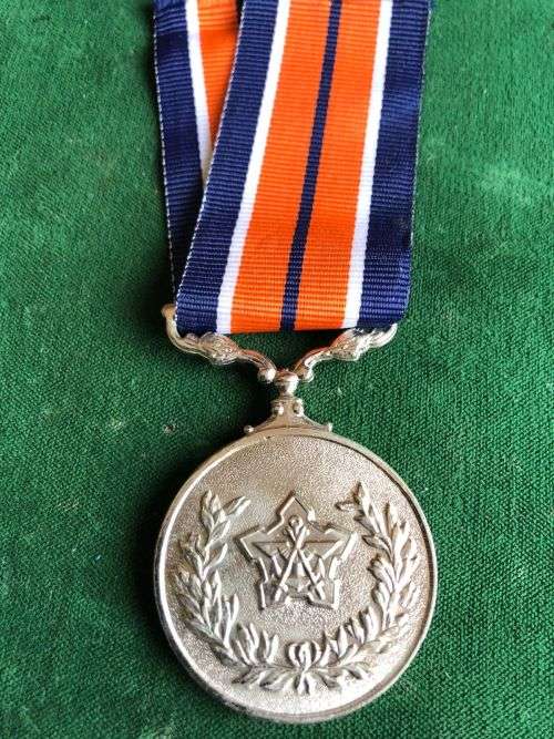SADF GENERAL SERVICE MEDAL-FULL SIZE-NUMBERED- 1987