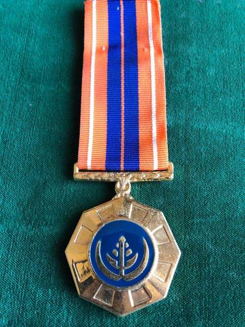 FULL SIZE PRO PATRIA MEDAL-NUMBERED-FIXED SUSPENDER