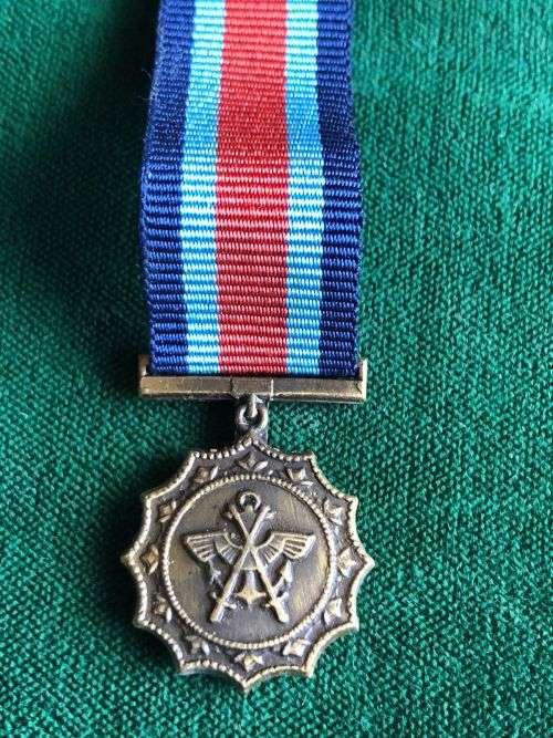 MINIATURE MILITARY MERIT MEDAL-1987
