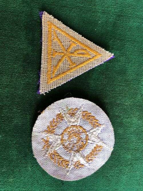 CHAPLAIN CLOTH-FIELD DRESS BADGE