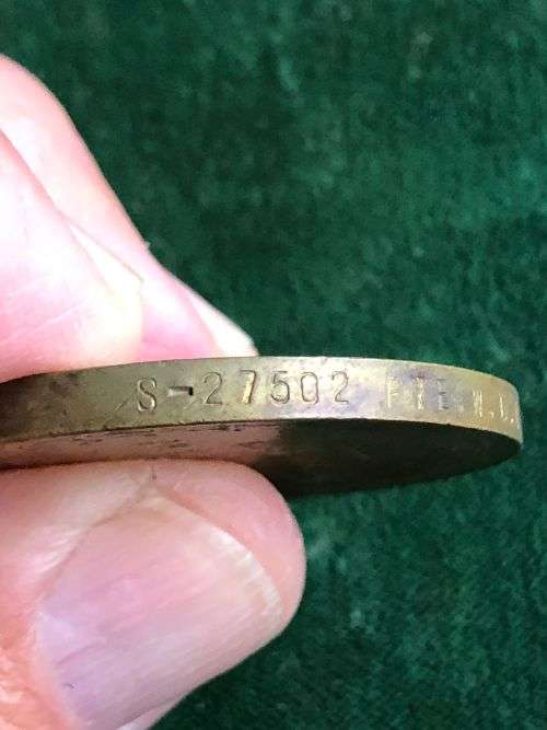 WW1 VICTORY MEDAL NAMED TO S-27502 PTE. W.D. DUNCAN R. HIGHERS