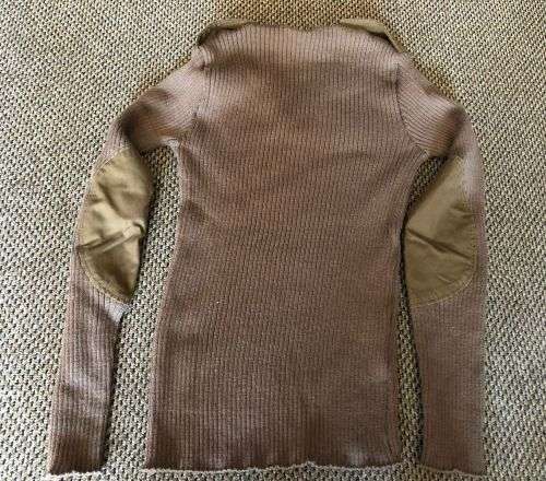 SADF PERIOD WOOL JERSEY-SIZE MEDIUM-MEASURES 50 CM ARMPIT TO ARMPIT-GOOD CONDITION-LABELLED AND DATE