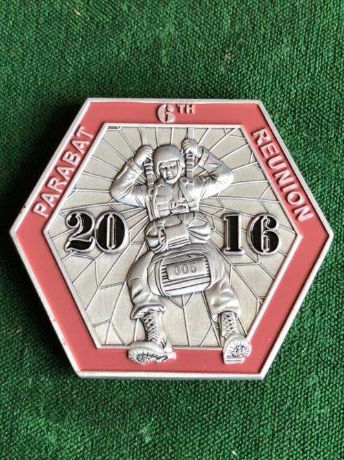 1 PARABAT BATTALION 6 TH REUNION 2016-CHALLENGE COIN