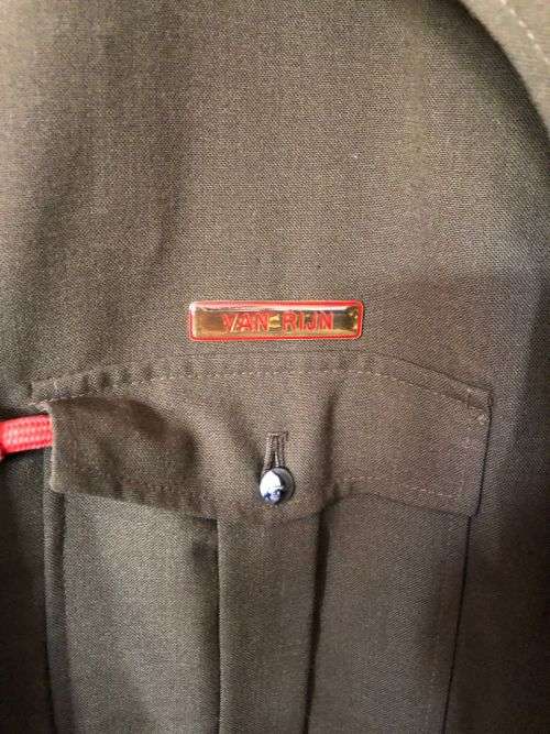 STEP OUT JACKET FOR COLONEL -COMPLETE WITH NAME BAR,LANYARD,FLASHES, RANKS AND MEDAL BARS-SIZE EXTRA