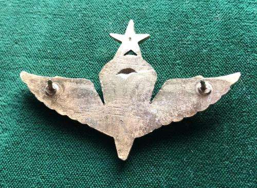 REPUBLIC OF KOREA-MARINE CORPS SENIOR PARA WING- 2 PINS- 1980`S