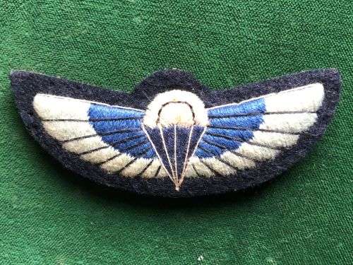 NEW ZEALAND SPECIAL AIR SERVICE (PADDED) PARA WING