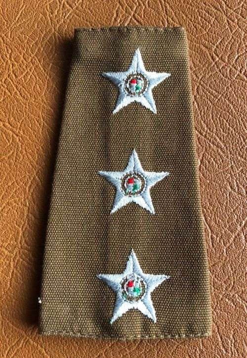 ARMY RANK SLIP ON (SINGLE) FOR CAPTAIN 1996-2002