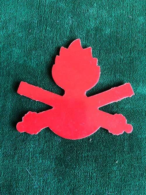 10 ARTILLERY BRIGADE BACKNG FOR LARGE CAP BADGE-APPROVED IN 1986