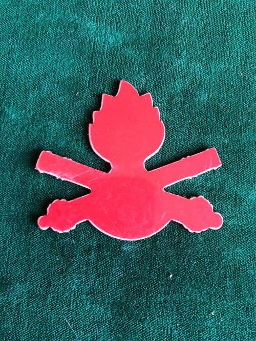 10 ARTILLERY BRIGADE BACKNG FOR LARGE CAP BADGE-APPROVED IN 1986