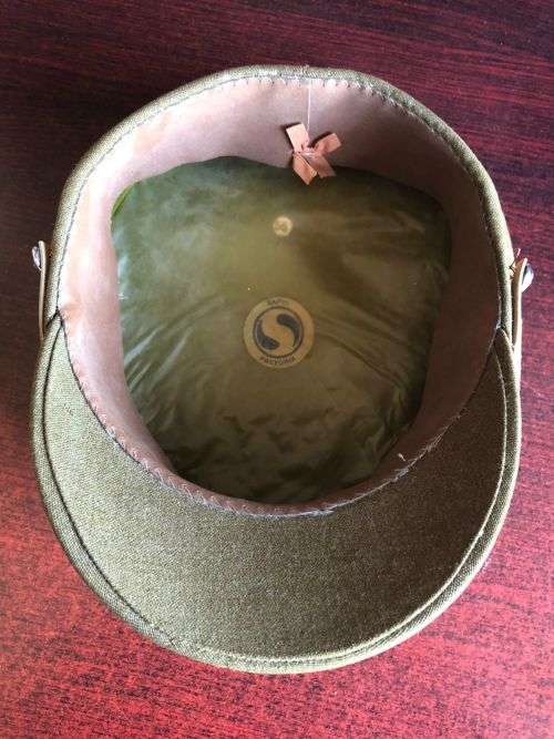 SA ARMY SENIOR OFFICERS STAFF QUALIFIED PEAKED CAP-APPROVED 1978-SIZE 56-GOOD CONDITION