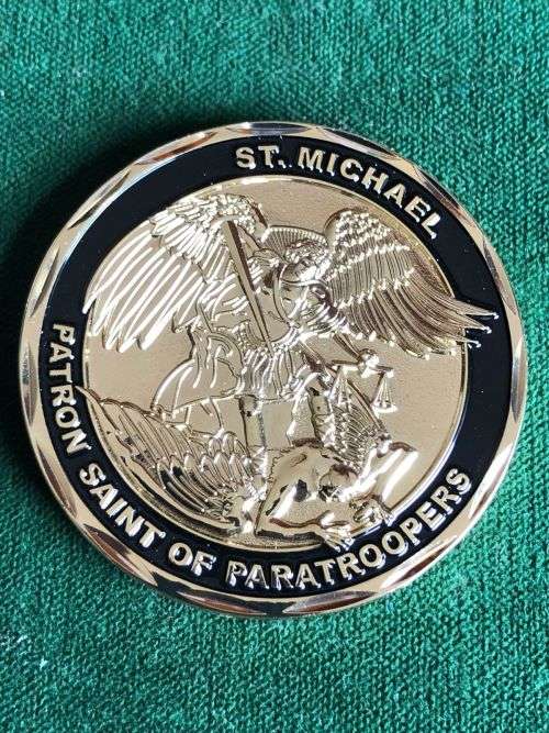 LOARSA 30 YEARS 1987-2017-LEGION OF ASSOCIATED AIR BORNE CHALLENGE COIN-DIAMETER 45 MM- NUMBERED