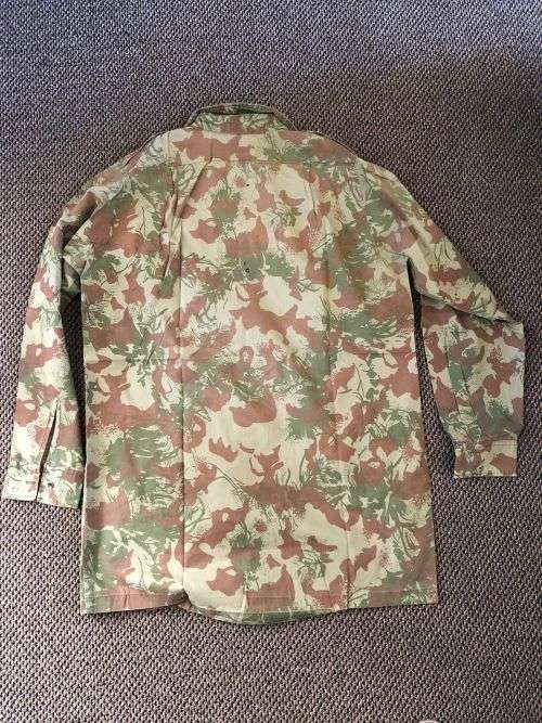 POLICE TASK FORCE CAMO, LONG SLEEVE SHIRT-2ND PATTERN-SIZE LARGE-MEASURES 60 CM ARMPIT TO ARMPIT- 2X