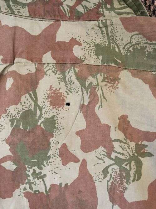 POLICE TASK FORCE CAMO, LONG SLEEVE SHIRT-2ND PATTERN-SIZE LARGE-MEASURES 60 CM ARMPIT TO ARMPIT- 2X