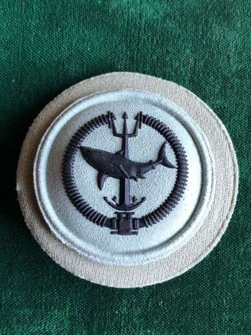 SA SPECIAL FORCES ATTACK DIVER BREAST BADGE- TUPPERIZED- 2 PINS